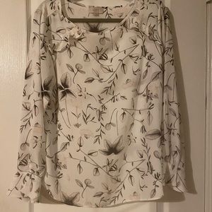 Loft Floral blouse